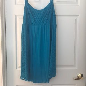 Torrid Teal Babydoll Dress